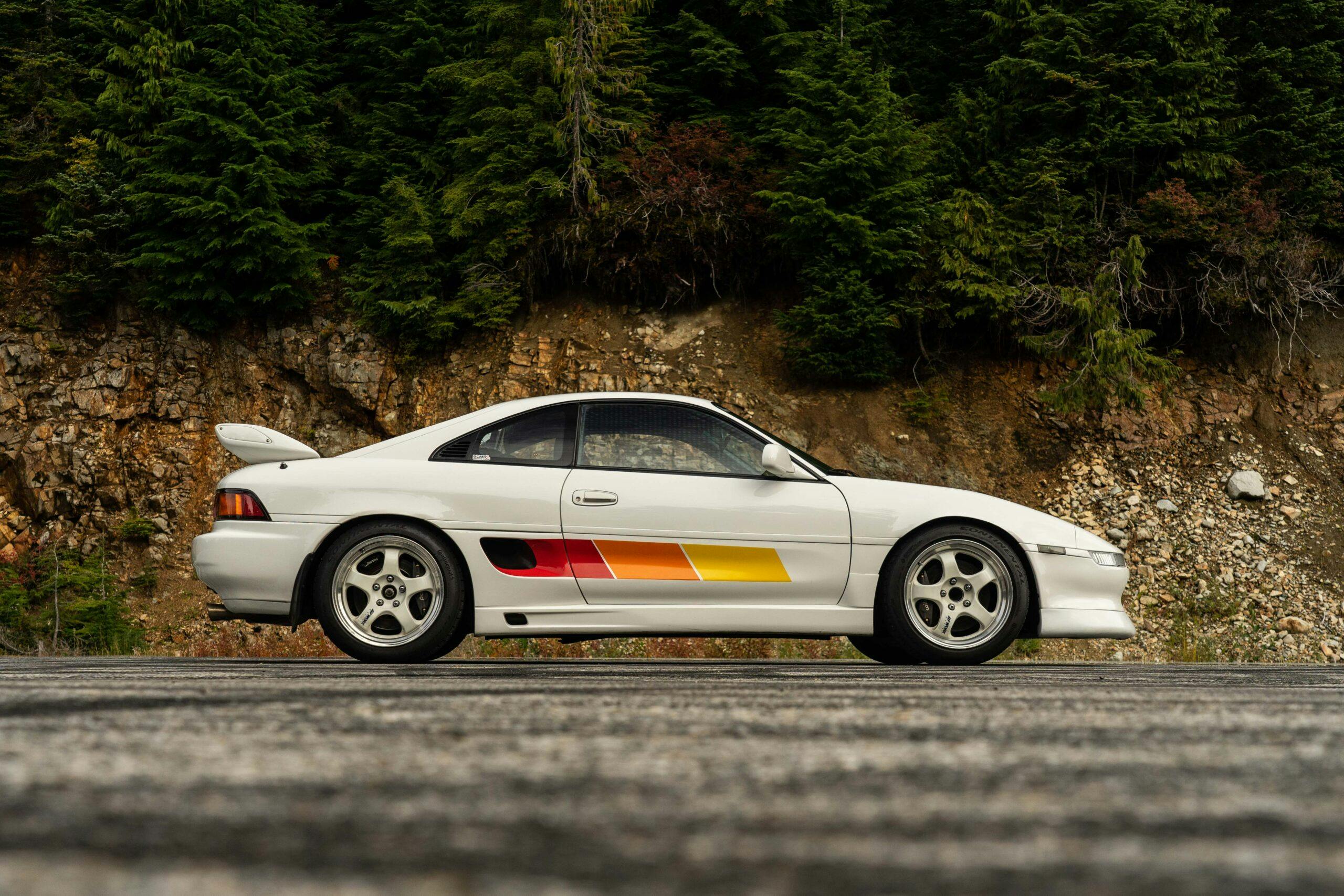 Toyota MR2 V6 Restomod side profile