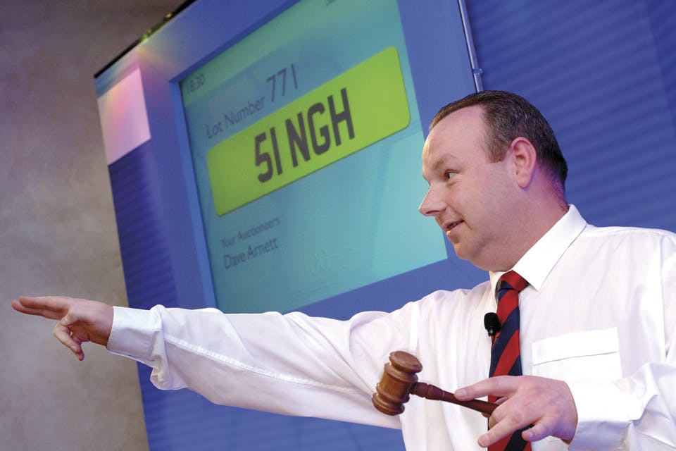 Number Plates Auction Gov.UK