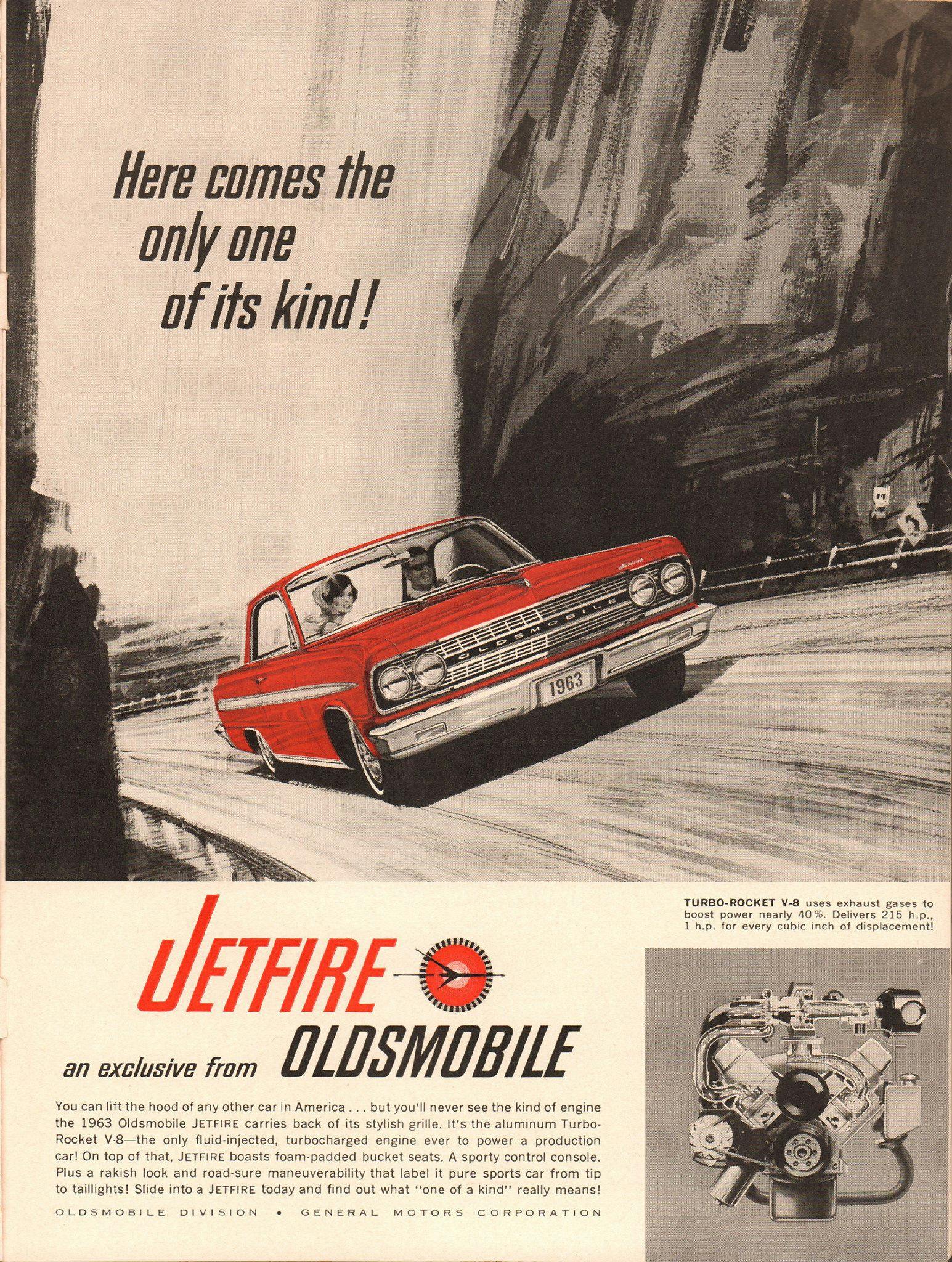 Oldsmobile JetFire ad