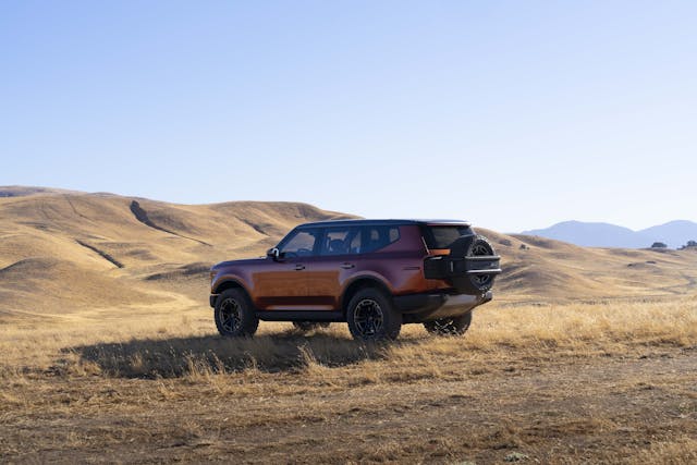 Scout Traveler rear three quarter