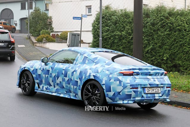 New Honda Prelude Spy Shot rear three quarter