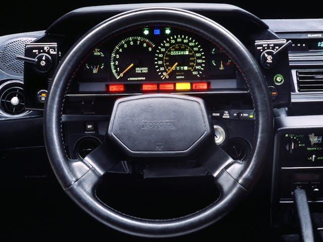 Toyota MR2 MkI dash