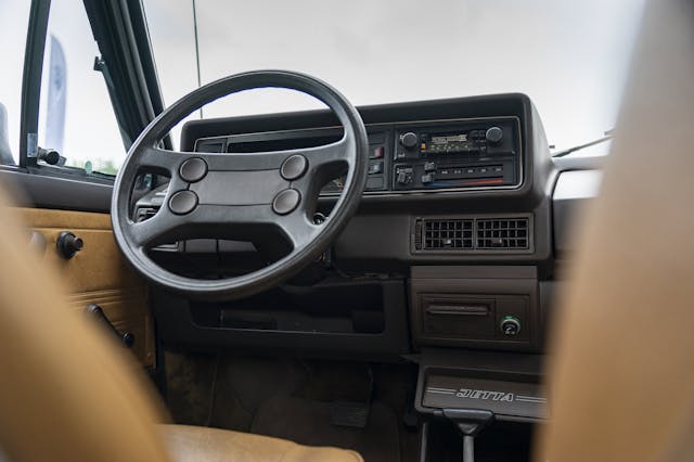 1982 Volkswagen Jetta Mk1 dashboard low 2