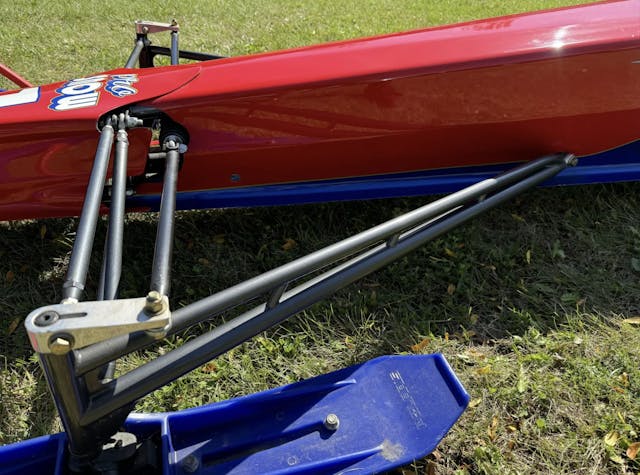 BAT snowmachine dragster front suspension