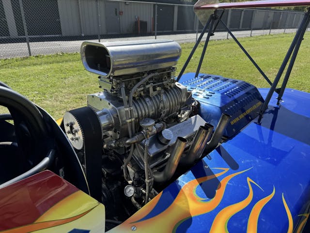 BAT snowmachine dragster engine