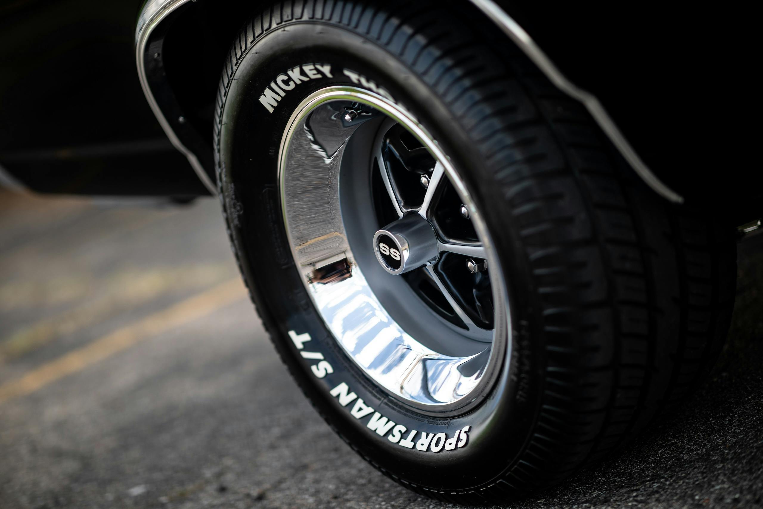 Woodward Chevelle wheel tire