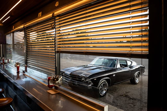 Woodward Chevelle front three quarter