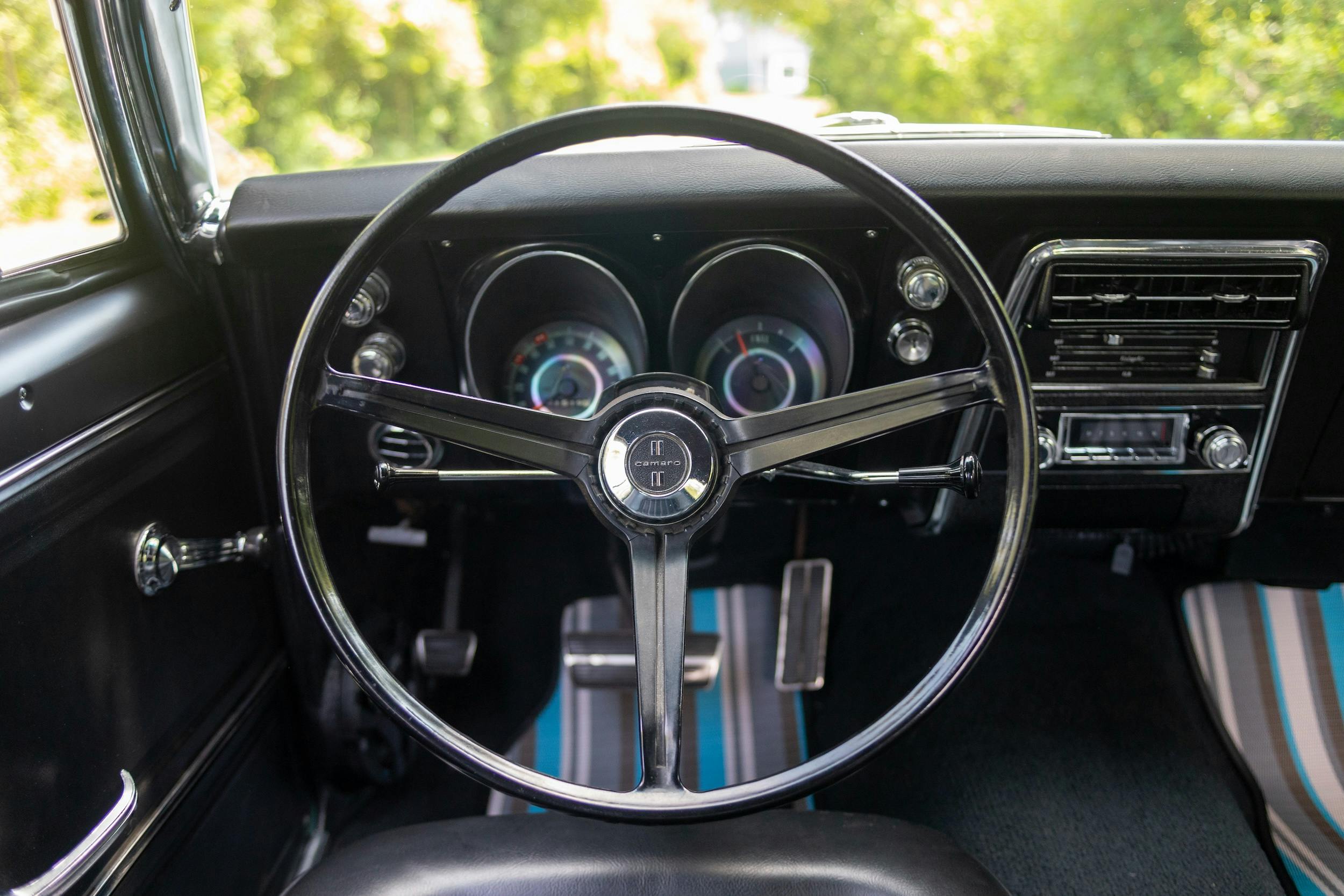 1967 Chevrolet Camaro steering wheel