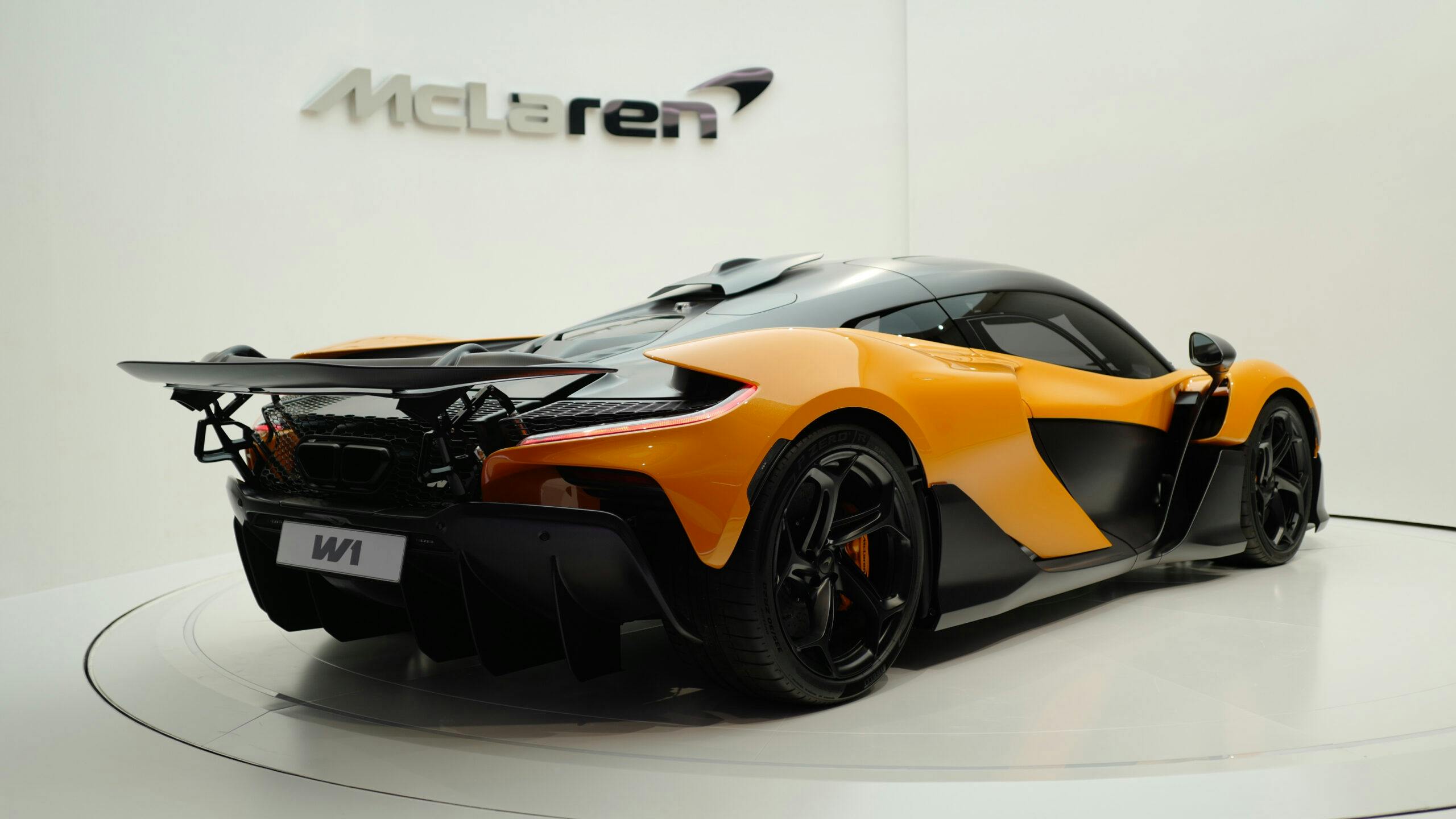 McLaren W1 rear three quarter