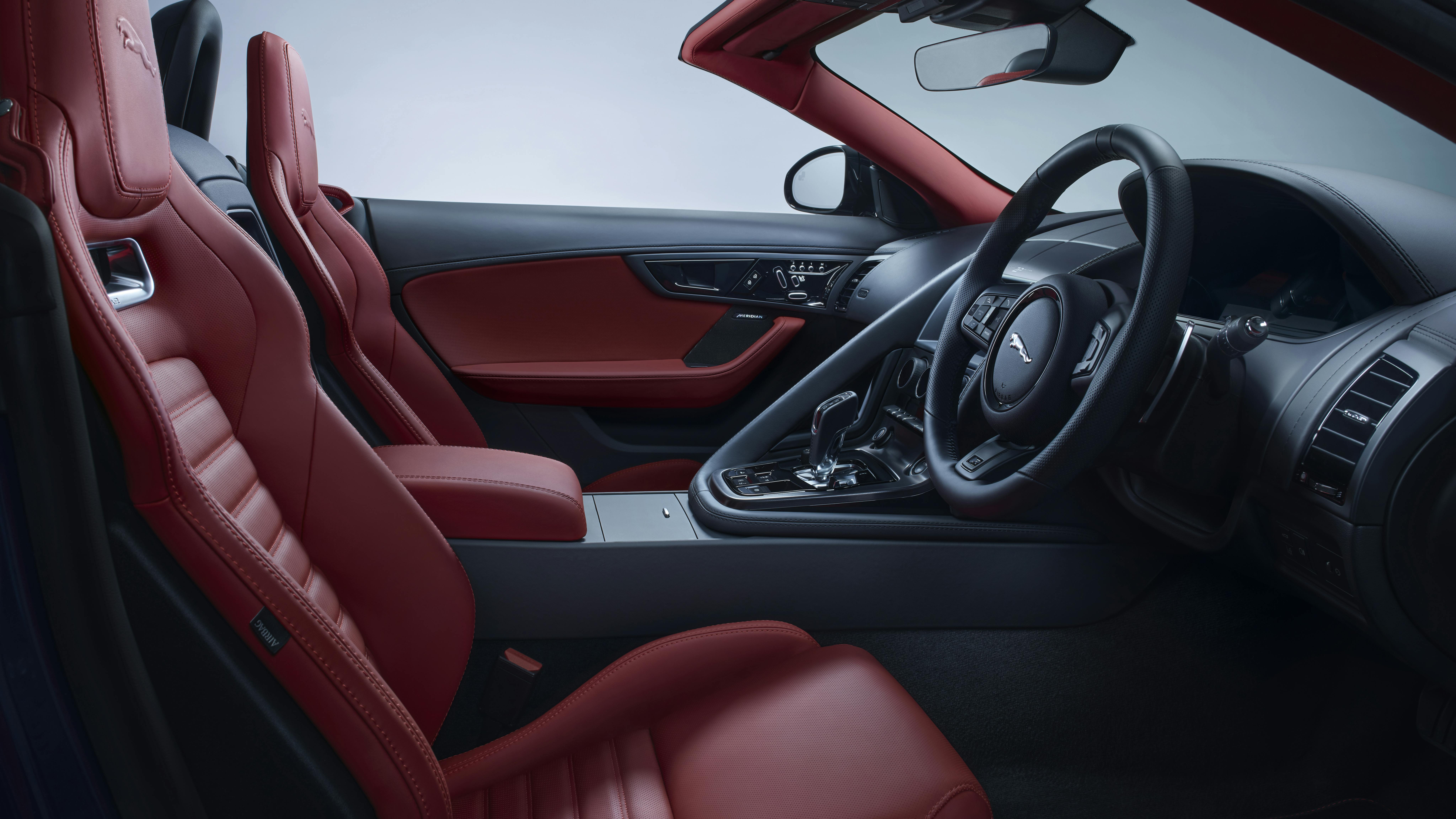 Jaguar F type interior