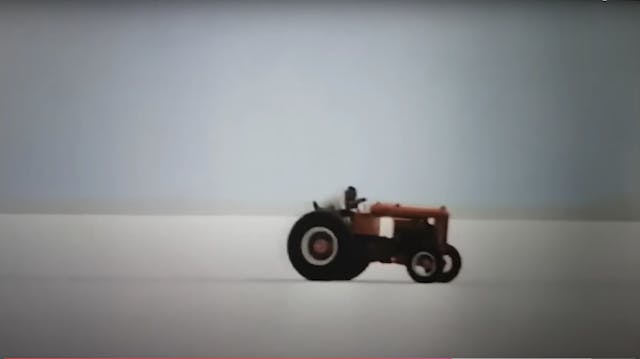 Land speed racing Allis Chalmers Tractor