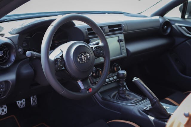 Toyota GR86 Hakone steering wheel