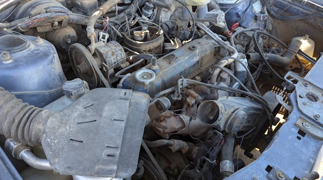 1984 Chevrolet Cavalier Sedan engine bay