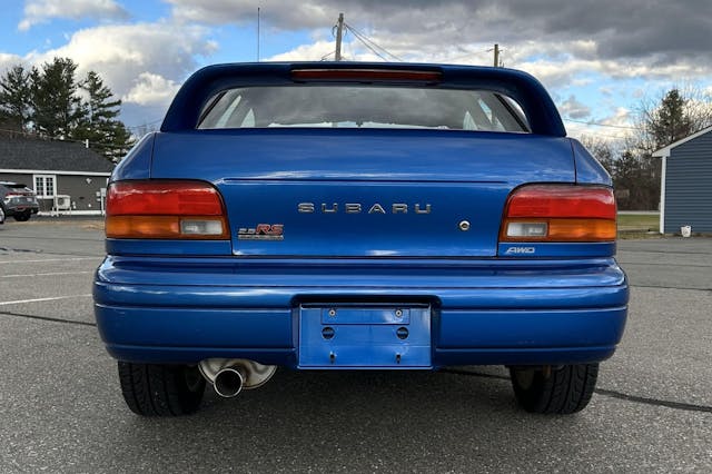 1999 Subaru Impreza 2.5RS rear