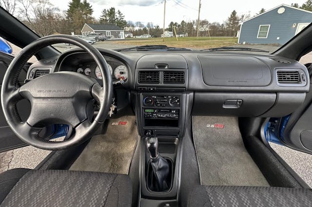 1999 Subaru Impreza 2.5RS interior
