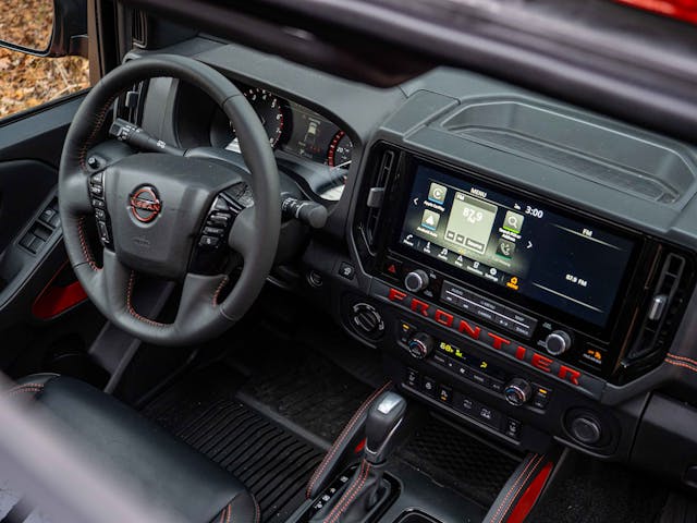 2025 Nissan Frontier Pro-4X interior overhead