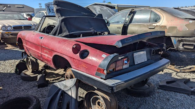 1987 Alfa Romeo Spider rear three quarter