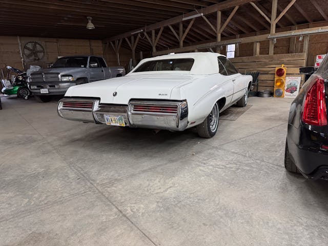 Buick Centurion rear storage