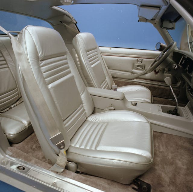1979 Pontiac Firebird Trans Am Coupe interior seats