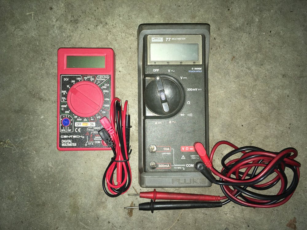 Hack Mechanic automotive diy volt measuring