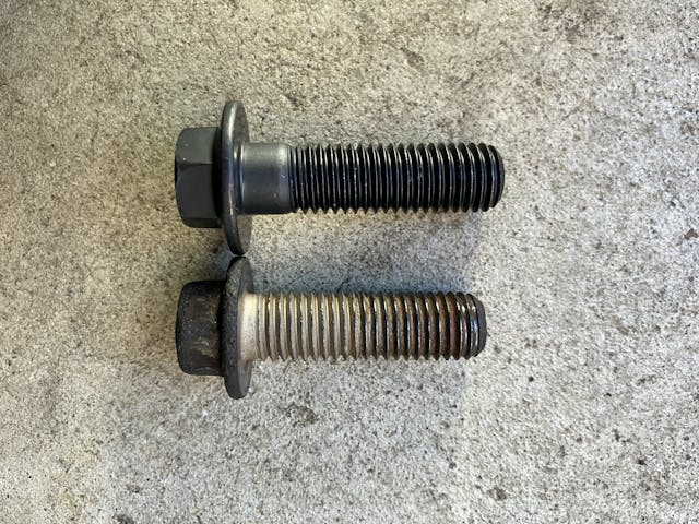 DIY Car brake bolts