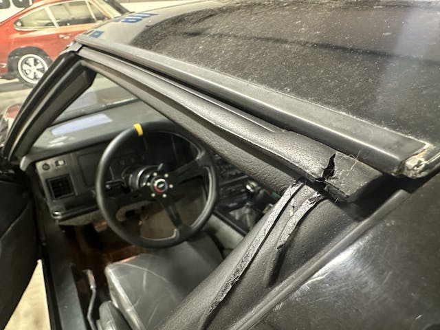 1985 Corvette door weatherstripping
