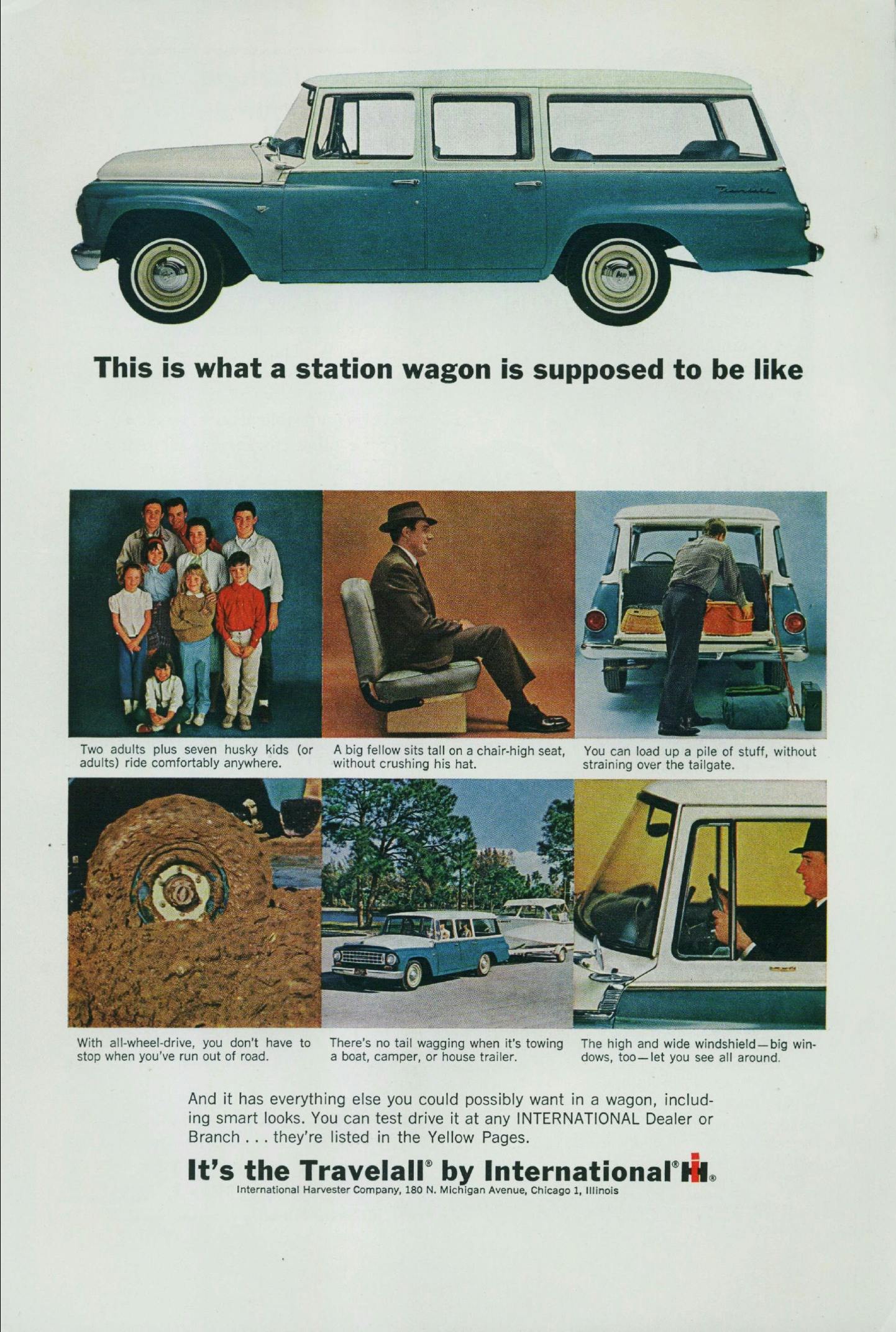 International Harvester Travelall Ad