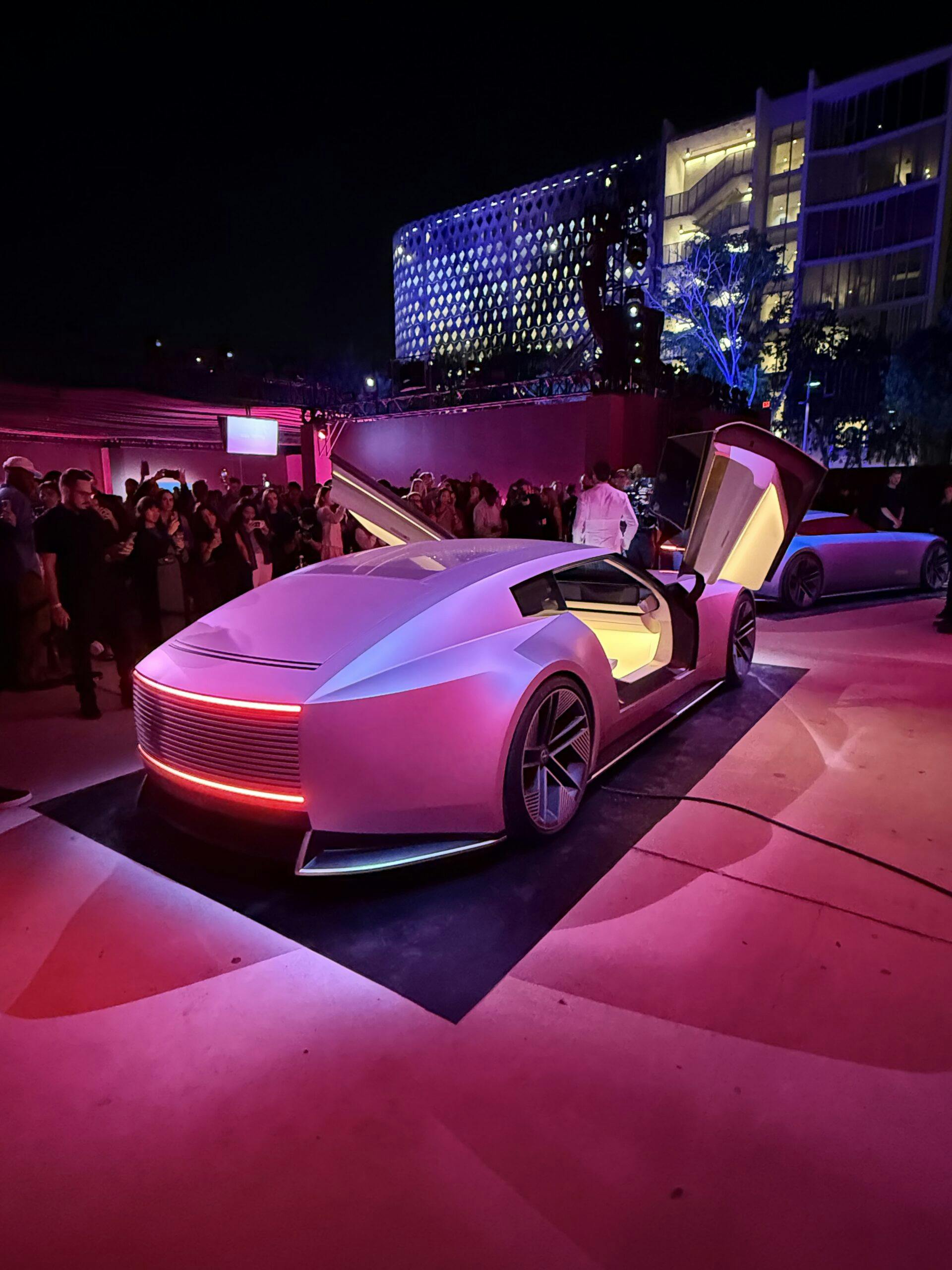 Jaguar Design Type 00 doors open