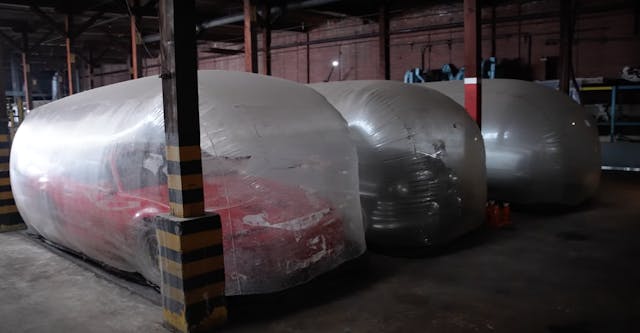 detroit historical society storage bubble car capsule