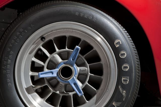 1967 Ford Mark IV Race Car wheel detail