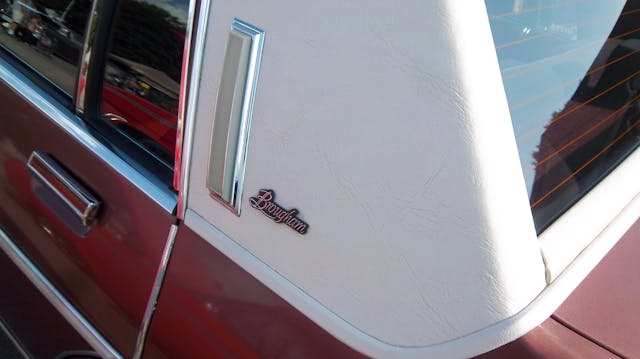 1986 Pontiac Parisienne Brougham top