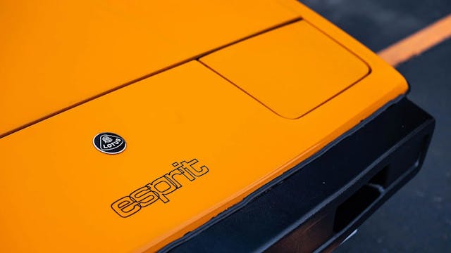 1977 Lotus Esprit Series I nose