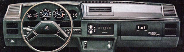 1982 Buick Skyhawk Dashboard
