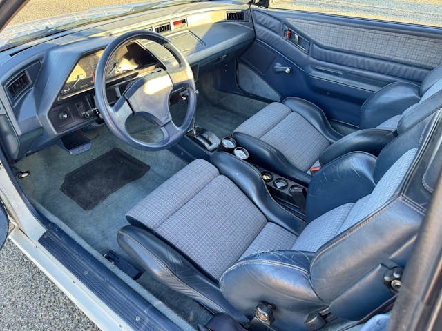 1984 Honda CRX twin-engine interior