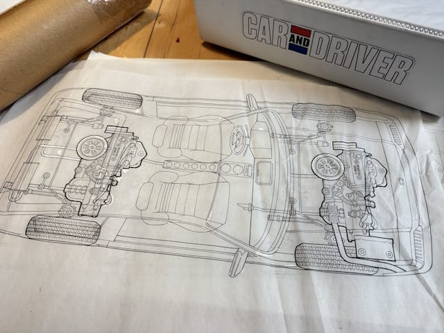 1984 Honda CRX twin-engine schematic
