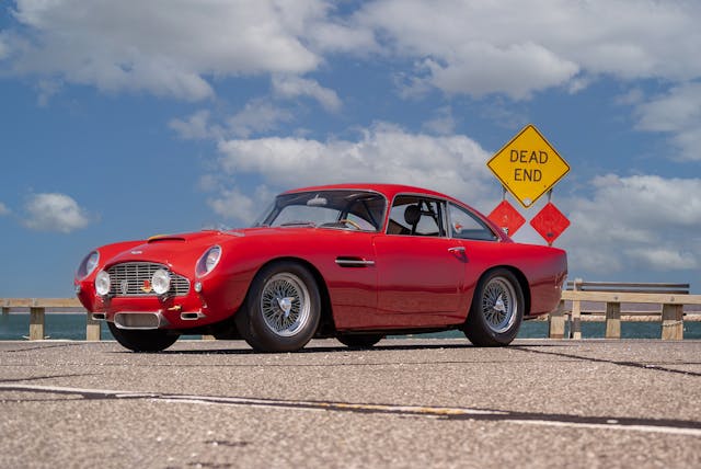 Aston Martin DB4 GT front 3/4