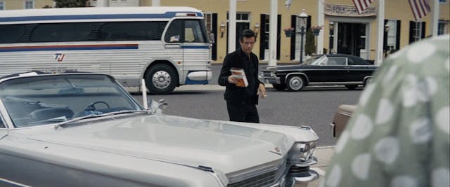 Bob Dylan Complete Unknown movie car