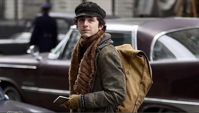 Bob Dylan Complete Unknown movie car