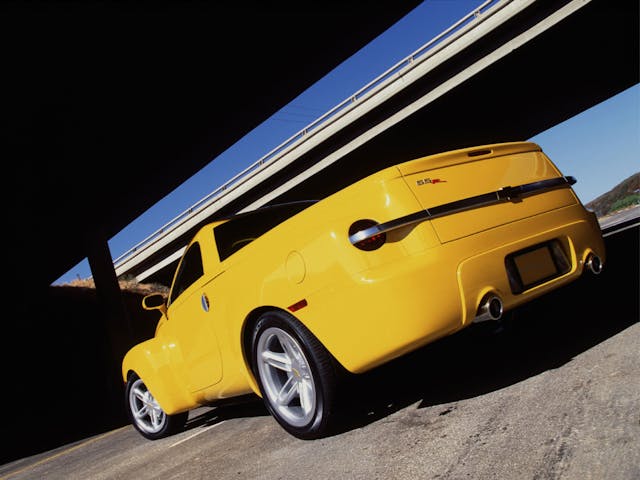2003 Chevrolet SSR Pre Production Vehicle rear three quarter