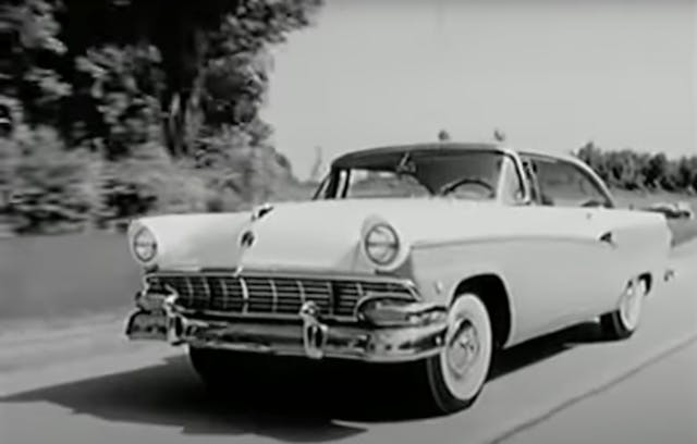 1956 Ford Customline Victoria TV ad