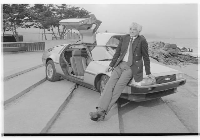 John DeLorean san francisco bay photoshoot