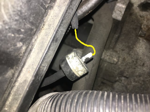 classic car vacuum leak smoke detector test