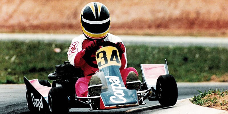Hélio began competing in Brazil-ian karting