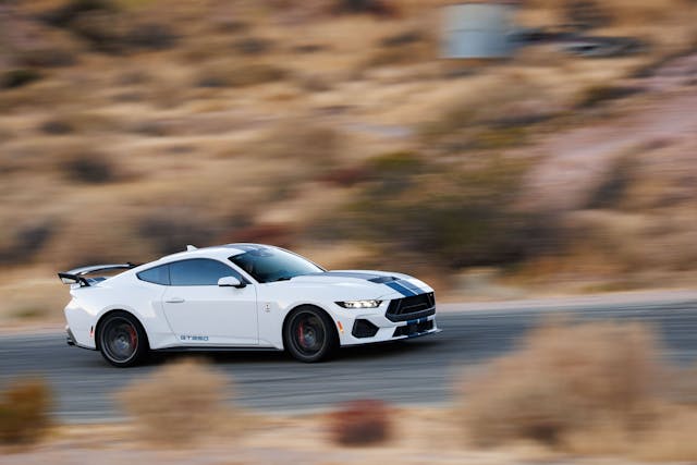 shelby american gt350 supercharged driving
