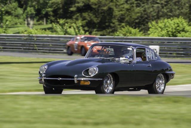 Andy Greenberg Jaguar E-Type racing