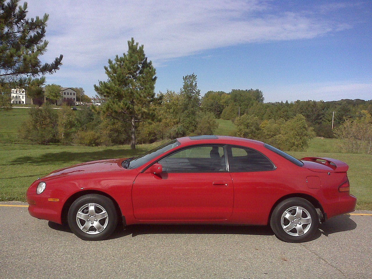 1995 Toyota Celica T200  notchback profile