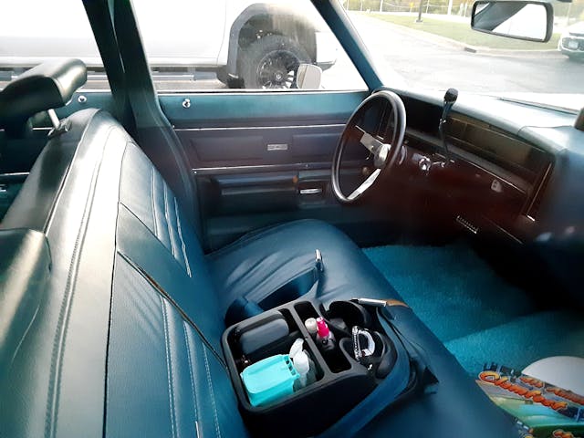 1971 Chevrolet Townsman interior front seat