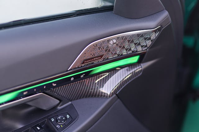 2025 BMW M5 Bowers Wilkins door speaker
