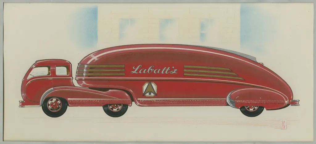 Are Labatt's Streamlined Semis the Coolest Trucks Ever? - Hagerty Media