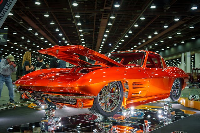 Autorama 1963 Corvette orange fort